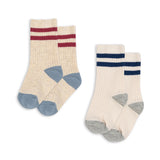 Konges Sløjd A/S Sokker off white/multi strip