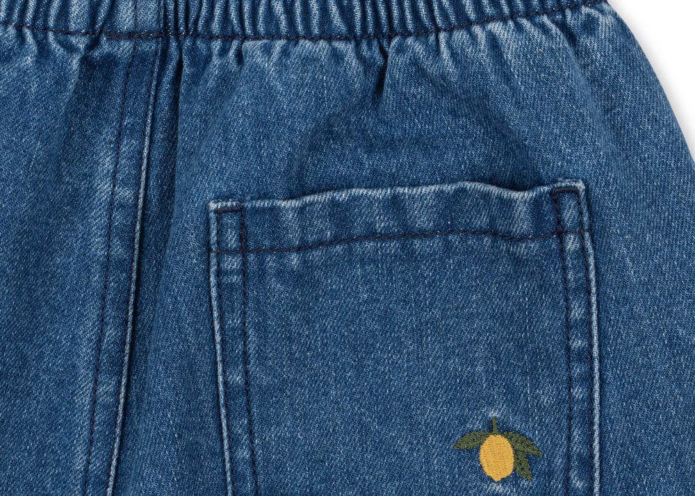Konges Sløjd A/S Shorts og bloomers - Vævet denim blue
