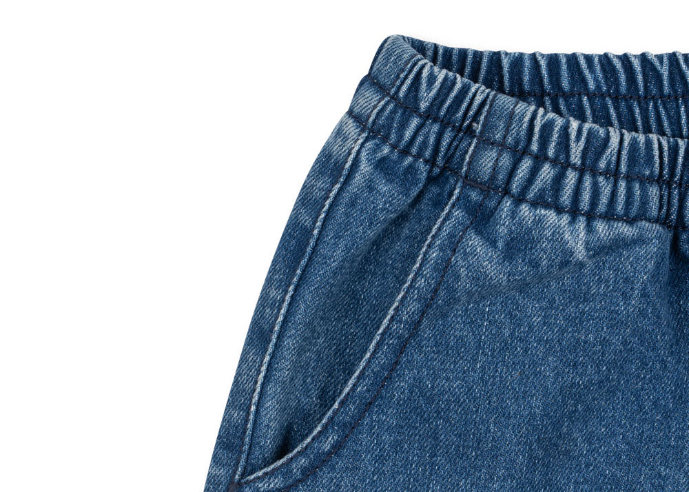 Konges Sløjd A/S Shorts og bloomers - Vævet denim blue