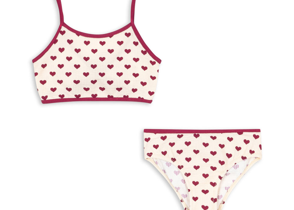 Konges Sløjd A/S Bikinier coeur sangria