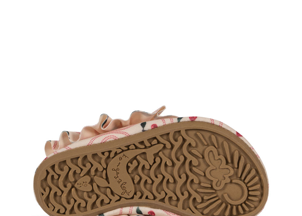 Konges Sløjd A/S Badesko cherry pink motif
