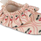 Konges Sløjd A/S Badesko cherry pink motif