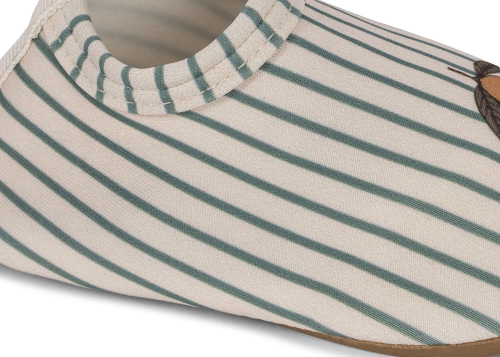 Konges Sløjd A/S Badesko tea stripe