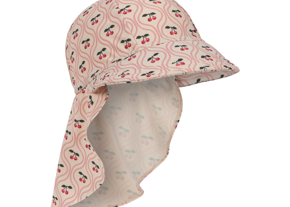 Konges Sløjd A/S Badehatte cherry pink motif