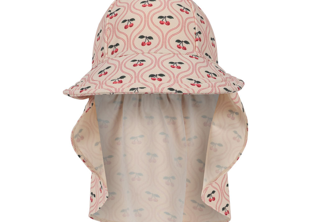 Konges Sløjd A/S Badehatte cherry pink motif