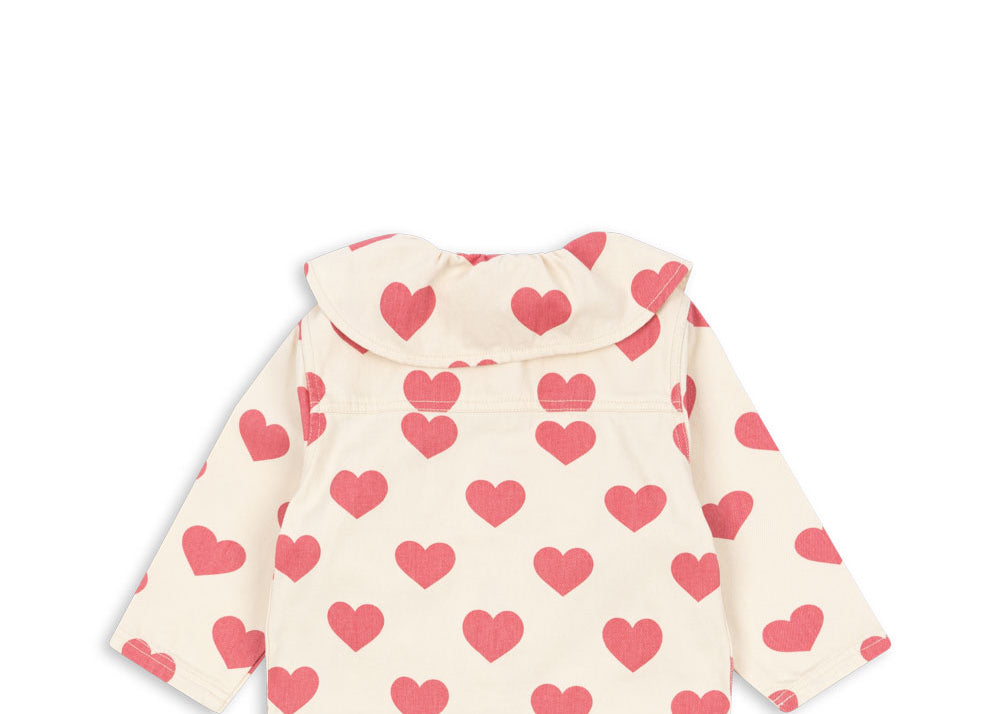 Konges Sløjd A/S Bluser - Vævet bon coeur pink