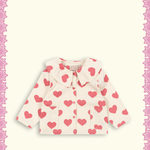 Konges Sløjd A/S Bluser - Vævet bon coeur pink