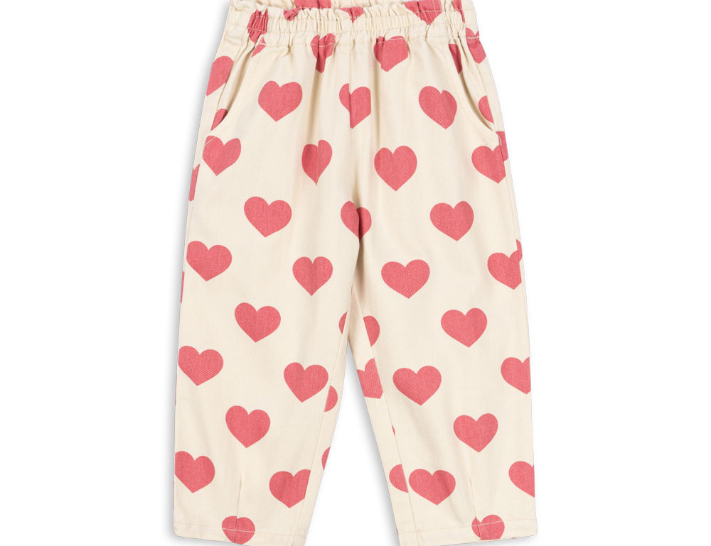 Konges Sløjd A/S WOVEN PANTS bon coeur pink