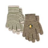 Konges Sløjd A/S Handsker lemon/stripe