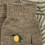 Konges Sløjd A/S Vanter lemon/stripe