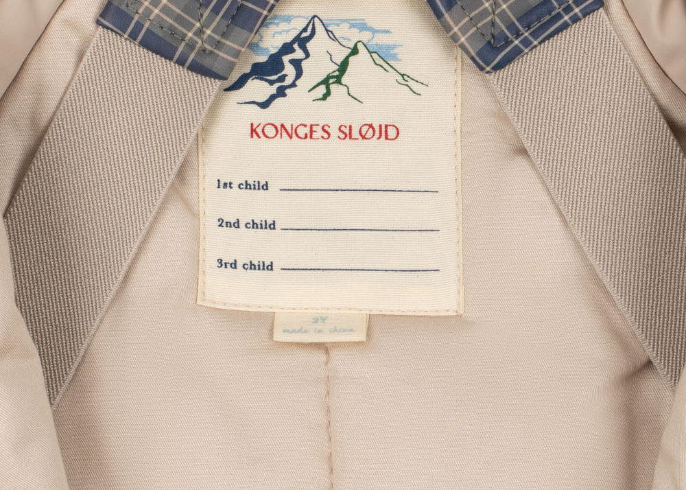 Konges Sløjd A/S Flyverdragter laurel blue check
