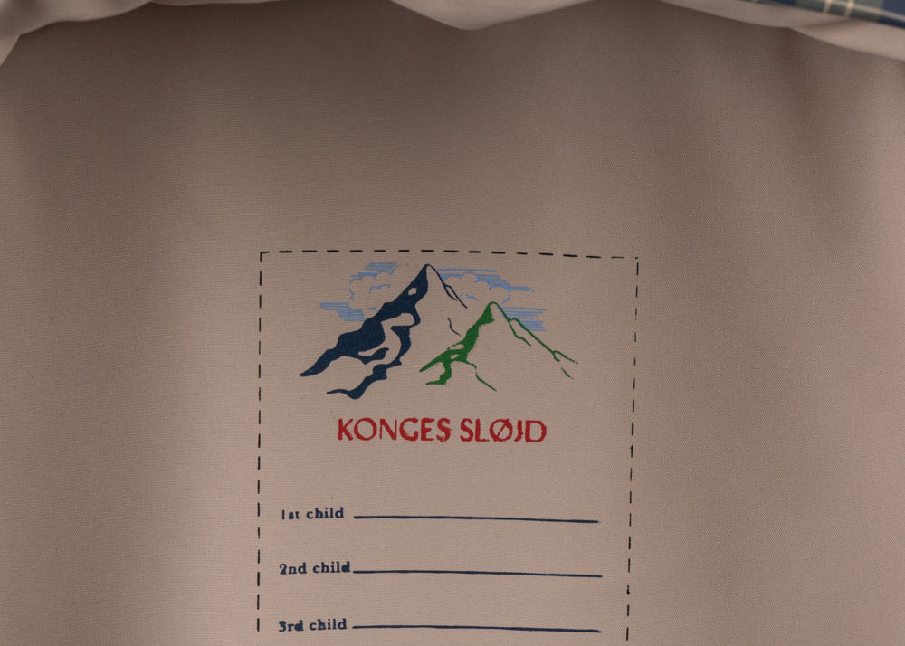 Konges Sløjd A/S Rygsæk laurel blue check