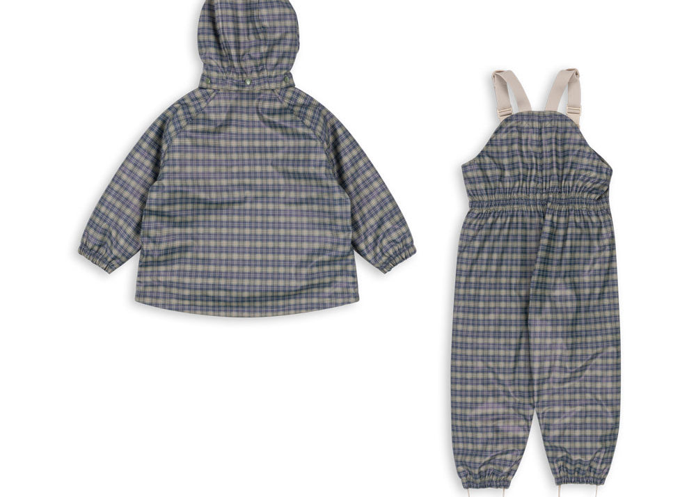 Konges Sløjd A/S Regntøj laurel blue check