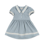 Konges Sløjd A/S WOVEN DRESSES ashley blue