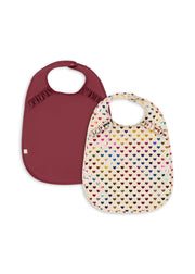Konges Sløjd A/S Hagesmække coeur glitter/sangria