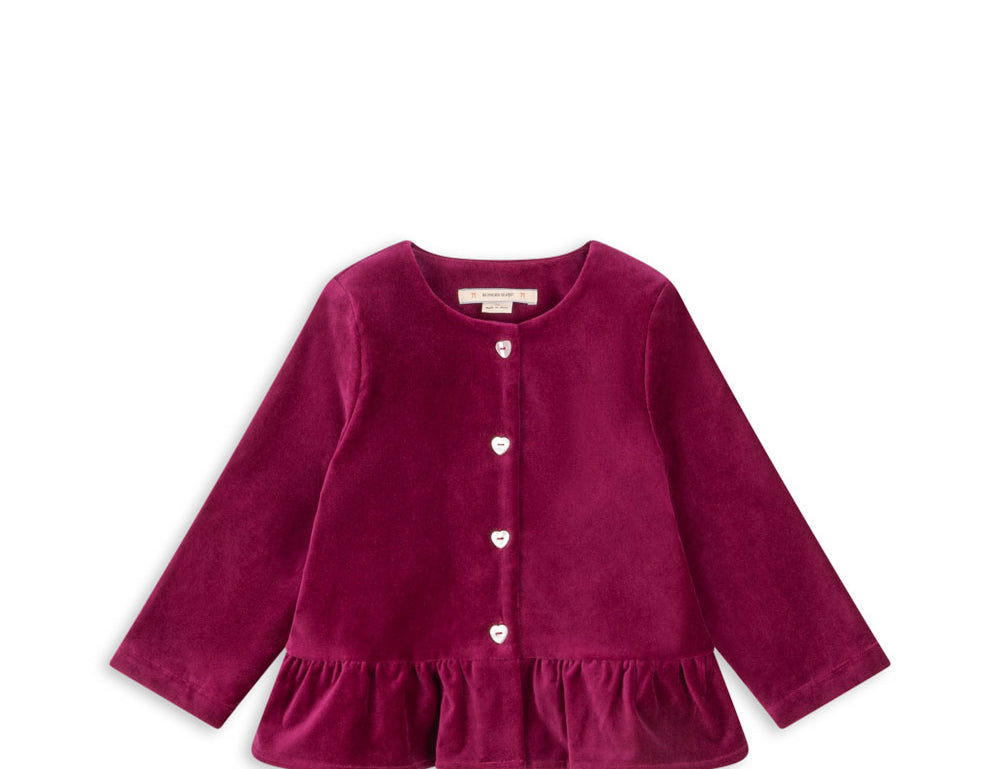 Konges Sløjd A/S WOVEN JACKETS & VESTS sangria
