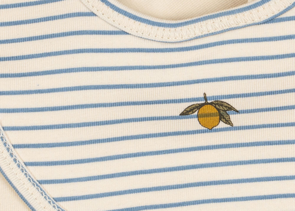 Konges Sløjd A/S Savlesmække kubi/stripe bluie