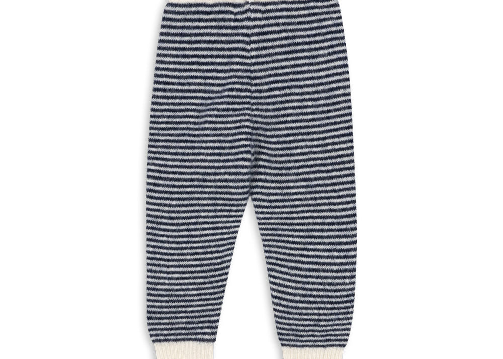 Konges Sløjd A/S Bukser - Strik ensign blue/buttercream