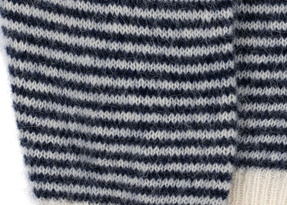 Konges Sløjd A/S Bukser - Strik ensign blue/buttercream