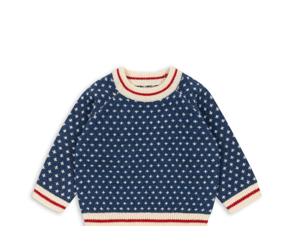 Konges Sløjd A/S KNITTED BLOUSES & VESTS blue