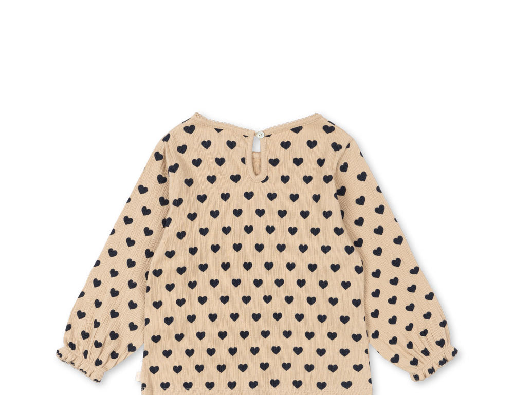 Konges Sløjd A/S JERSEY BLOUSES coeur eclipse