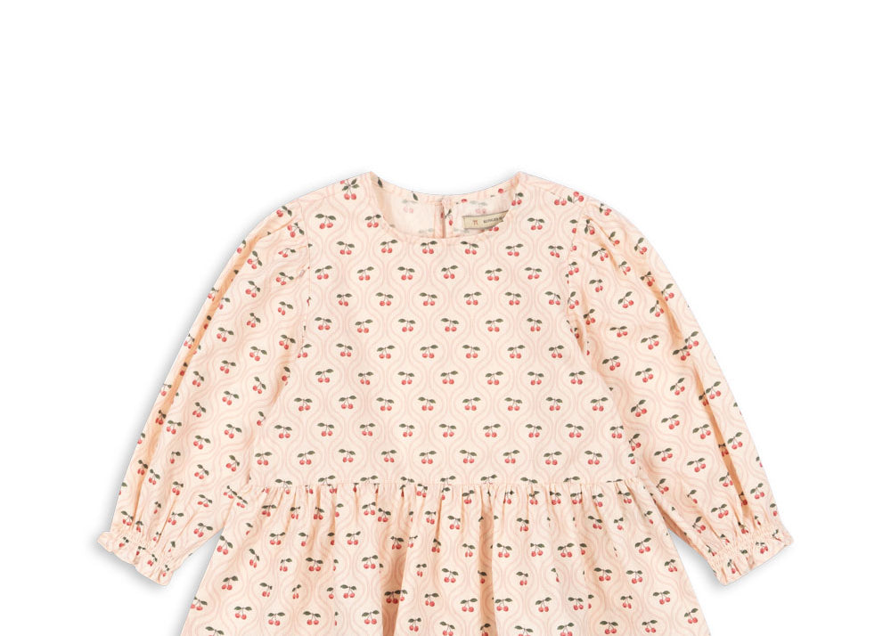 Konges Sløjd A/S Bluser - Vævet cherry pink motif