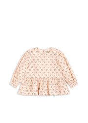 Konges Sløjd A/S Bluser - Vævet cherry pink motif