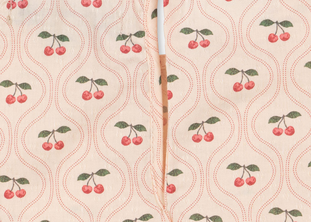 Konges Sløjd A/S Bluser - Vævet cherry pink motif