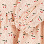 Konges Sløjd A/S Bluser - Vævet cherry pink motif
