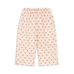 Konges Sløjd A/S Bukser - Vævet cherry pink motif