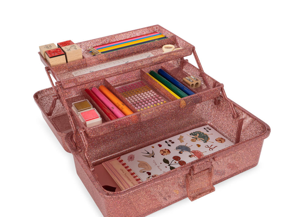 Konges Sløjd A/S Kreativ leg glitter rose