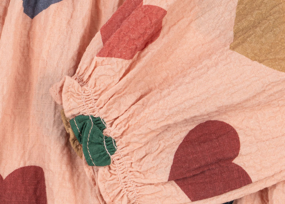 Konges Sløjd A/S Rompere og buksedragter - Vævet coeur rose coloré