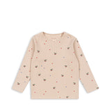 Konges Sløjd A/S Bluser - Jersey cherry coeur blush