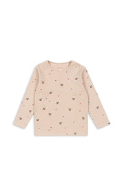 Konges Sløjd A/S Bluser - Jersey cherry coeur blush