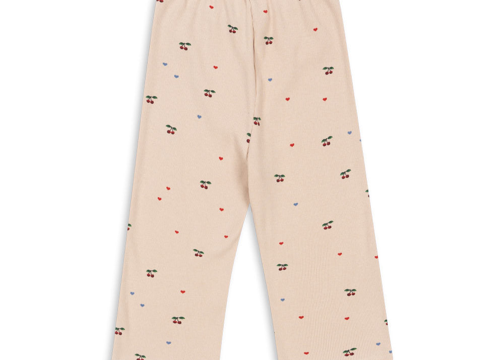 Konges Sløjd A/S Bukser - Jersey cherry coeur blush