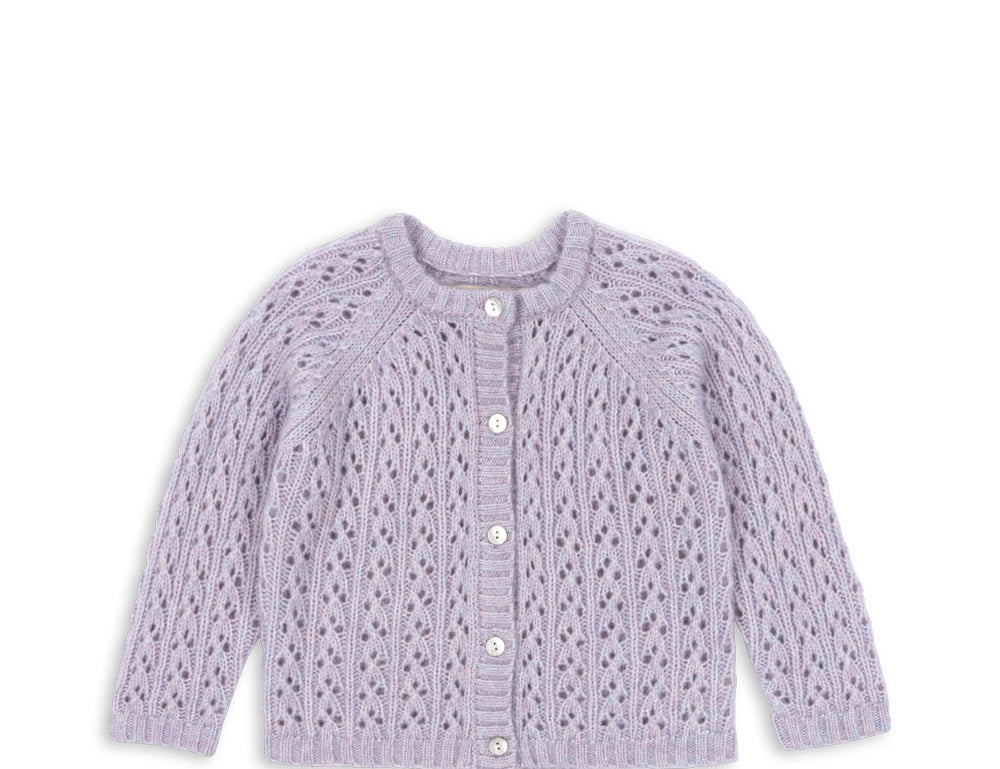 Konges Sløjd A/S KNITTED CARDIGANS lavender mist