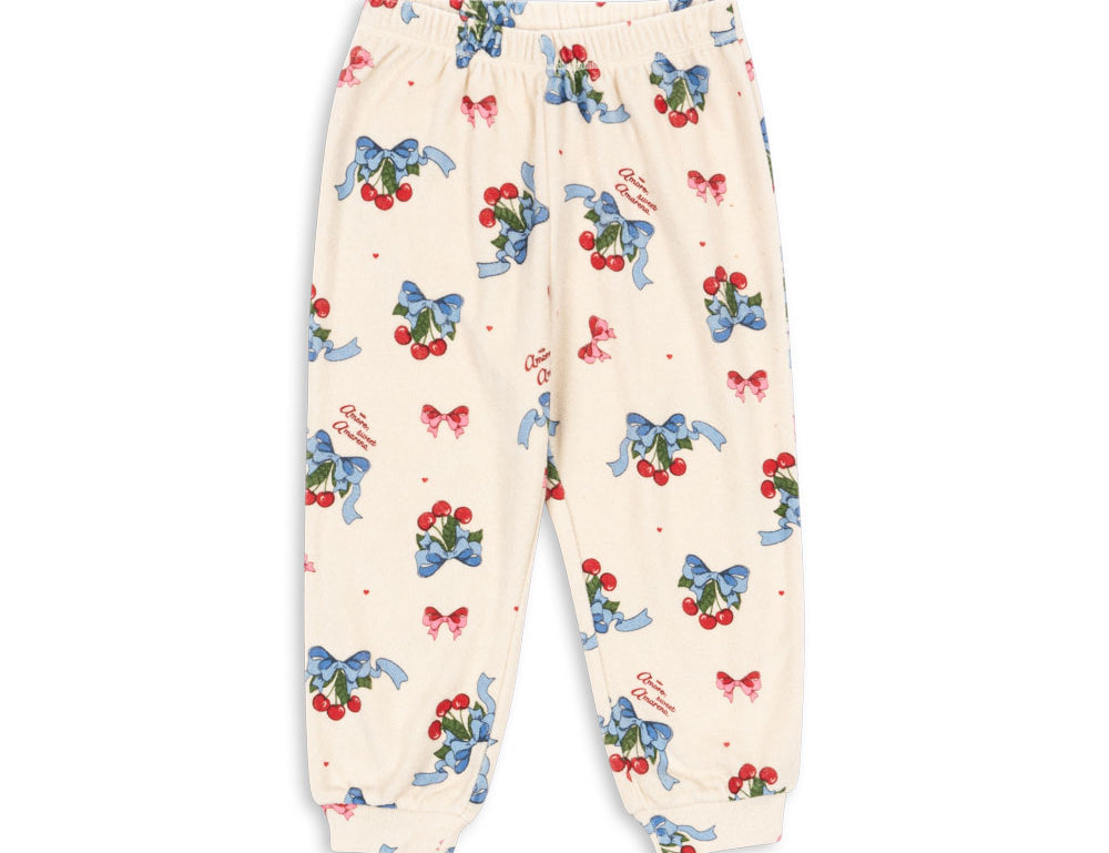 Konges Sløjd A/S JERSEY PANTS amarena