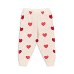Konges Sløjd A/S Bukser - Strik coeur coloré duo pink