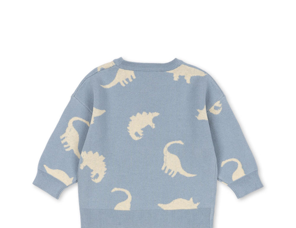 Konges Sløjd A/S KNITTED BLOUSES & VESTS dino mist