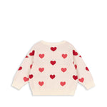 Konges Sløjd A/S Bluser - Strik coeur coloré duo pink