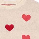 Konges Sløjd A/S Bluser - Strik coeur coloré duo pink