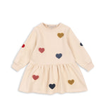 Konges Sløjd A/S Kjoler - Jersey multi heart