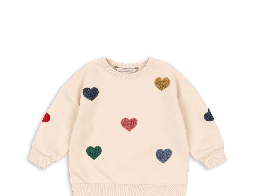 Konges Sløjd A/S JERSEY BLOUSES multi heart