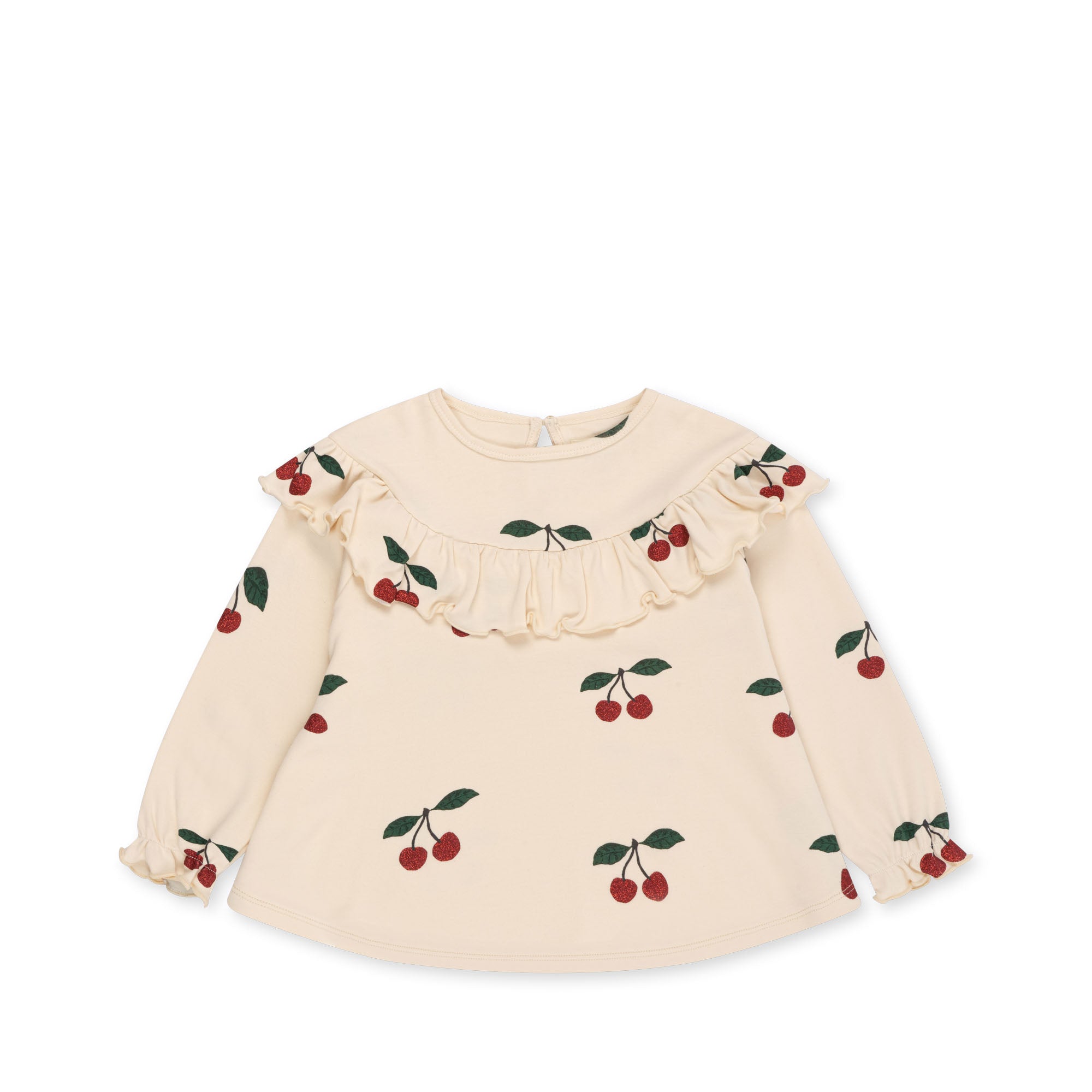 Konges Sløjd A/S Bluser - Jersey ma grande cerise glitter