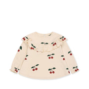 Konges Sløjd A/S Bluser - Jersey ma grande cerise glitter