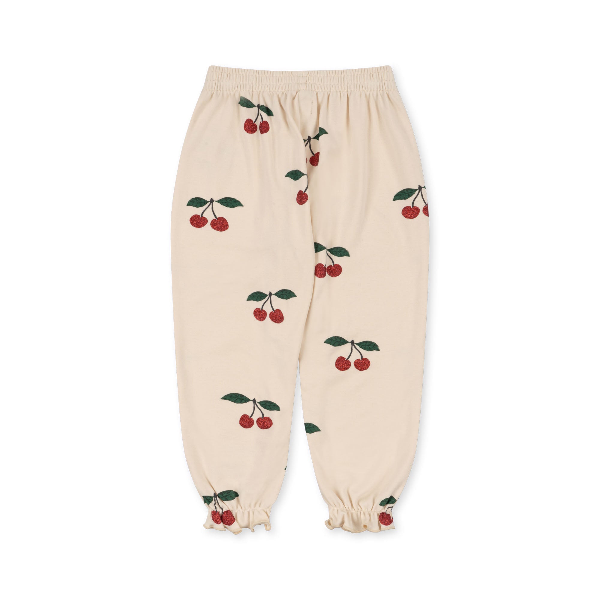 Konges Sløjd A/S Bukser - Jersey ma grande cerise glitter