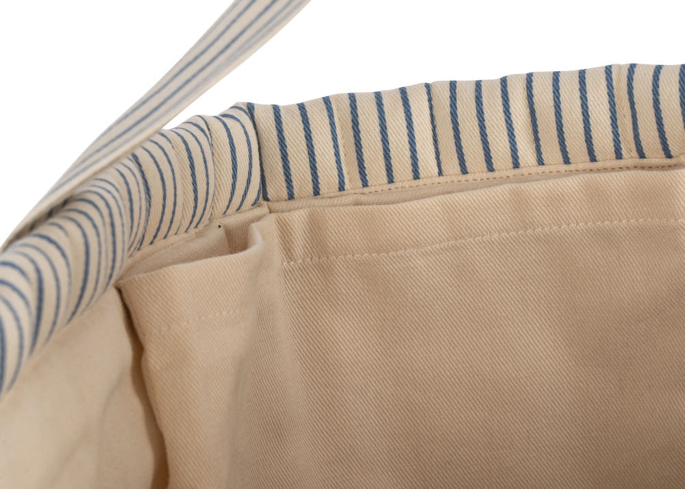 Konges Sløjd A/S Pusletasker stripe bluie