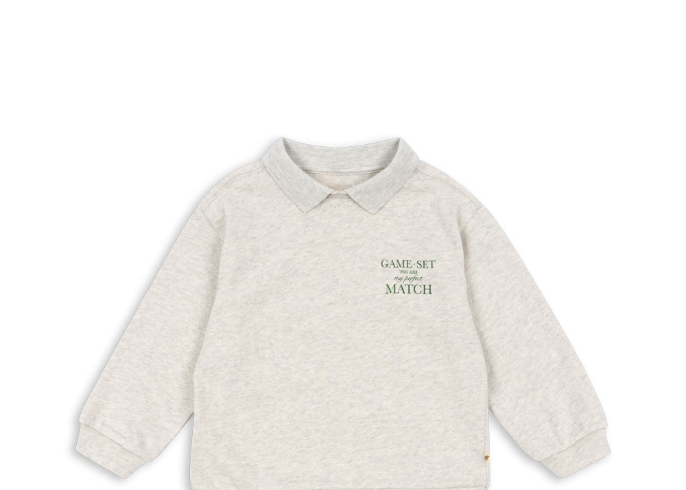 Konges Sløjd A/S Bluser - Jersey off white melange