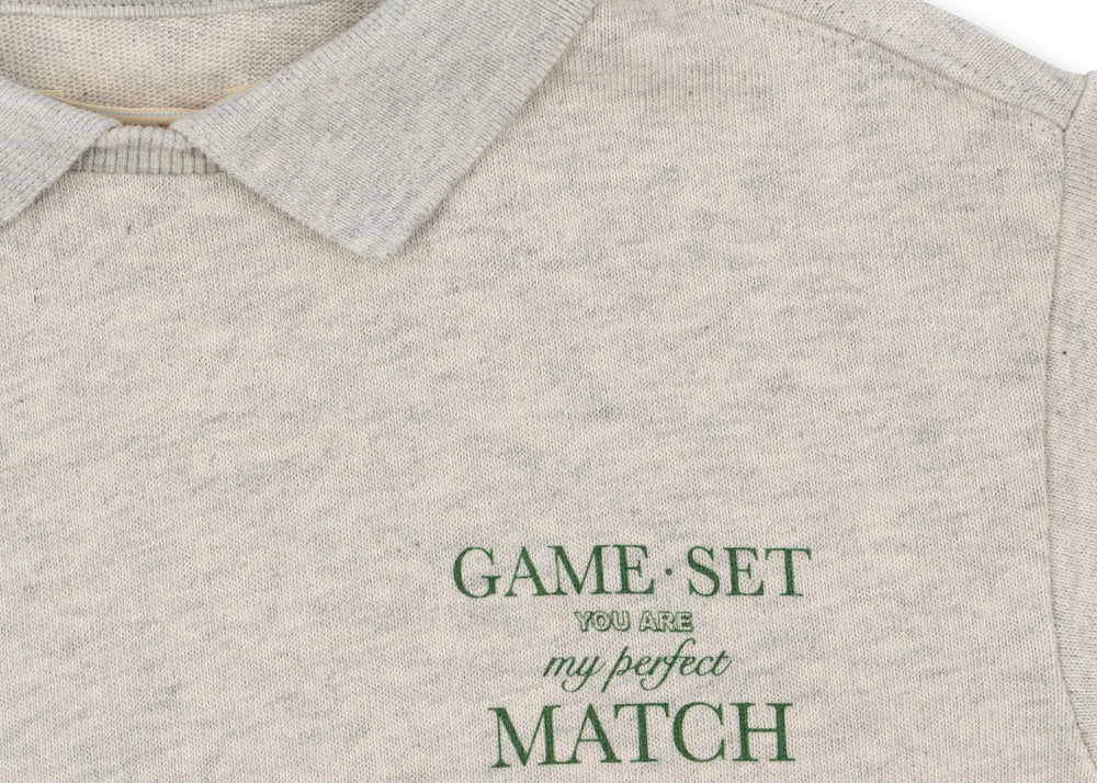 Konges Sløjd A/S Bluser - Jersey off white melange