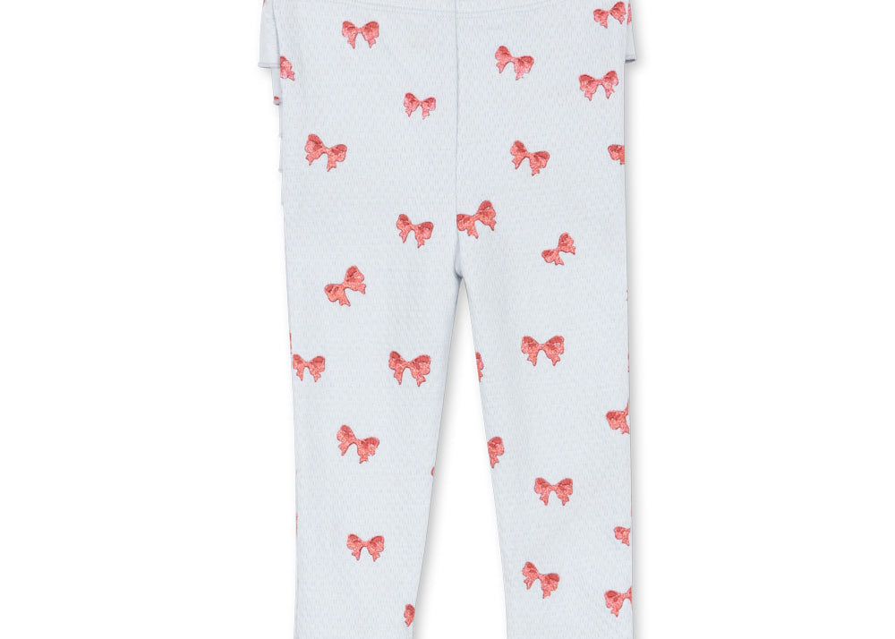 Konges Sløjd A/S Bukser - Jersey rosia blue bow